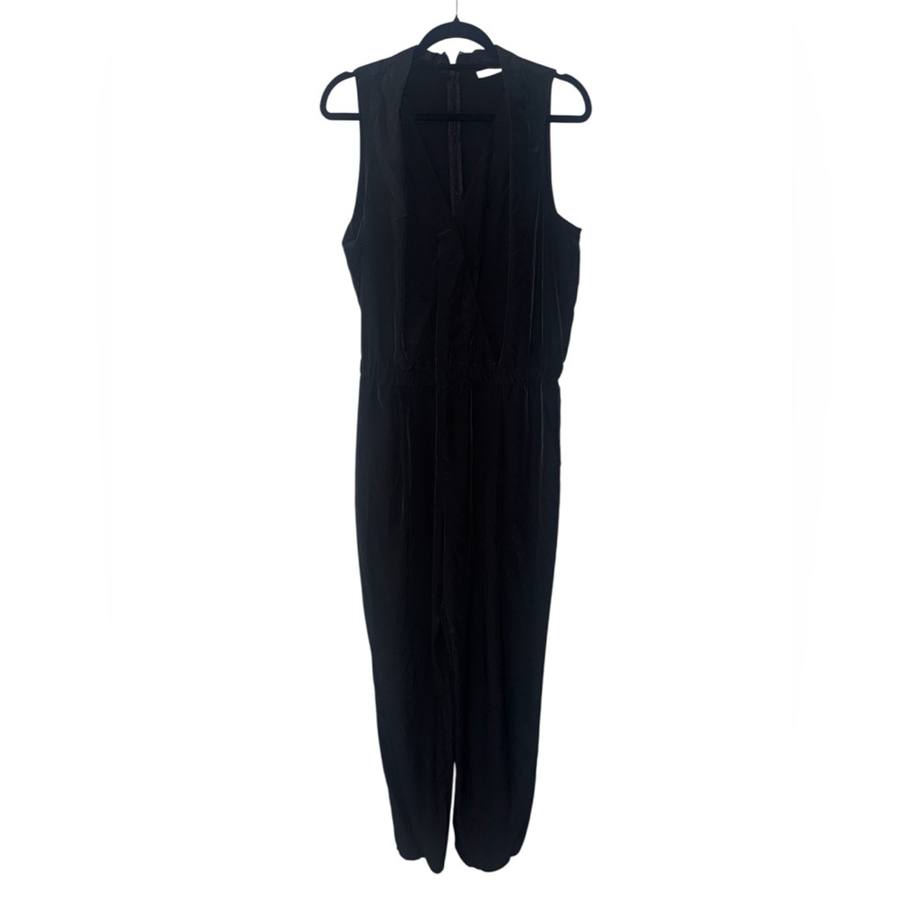 Halogen Classic Black Sleeveless Pants Jumpsuit